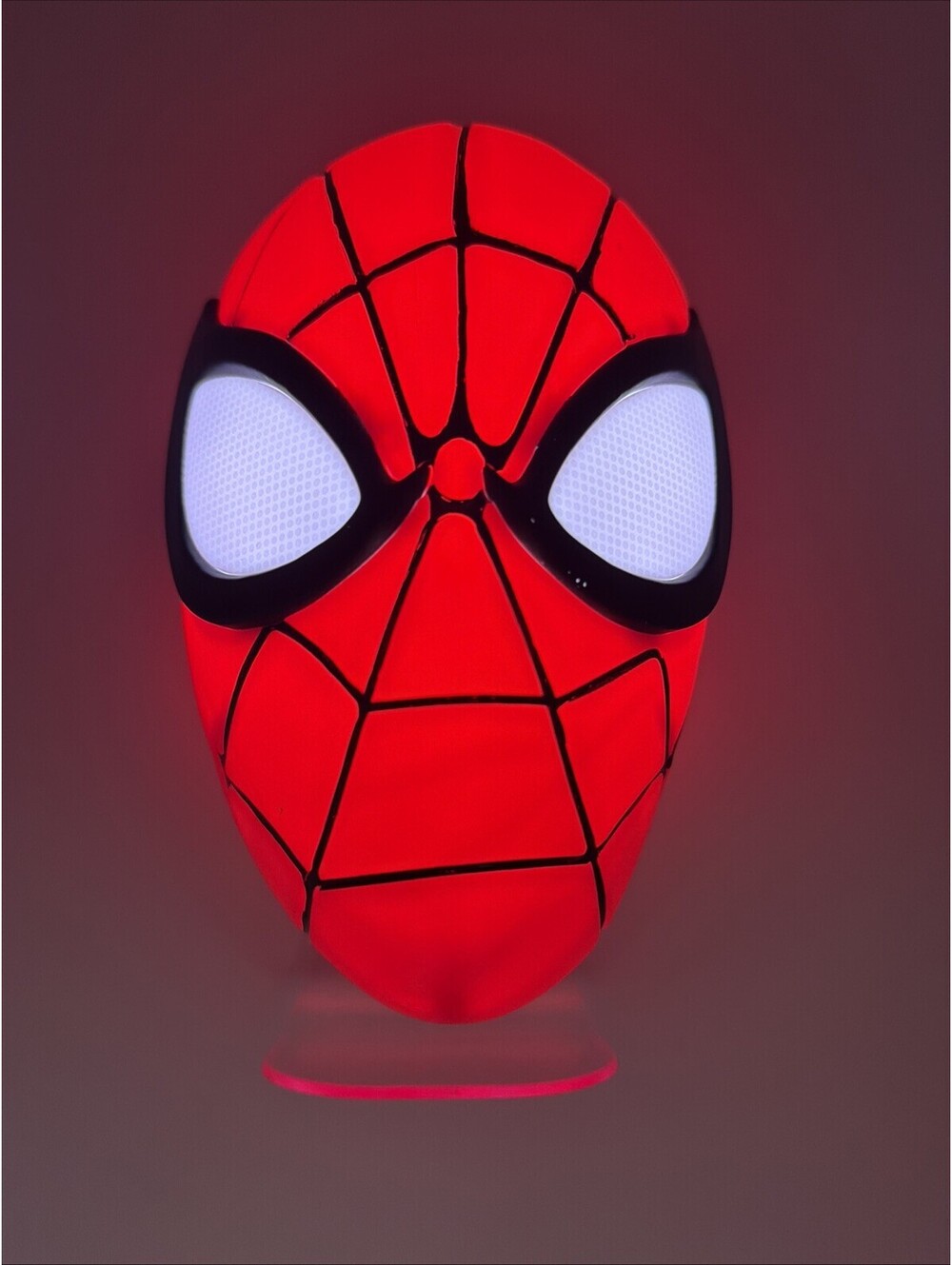 Spiderman Mask Light Officially Licensed Disney Merchandise Desk Night Light
